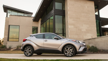 обоя toyota c-hr 2018, автомобили, toyota, c-hr, 2018, серый, металлик