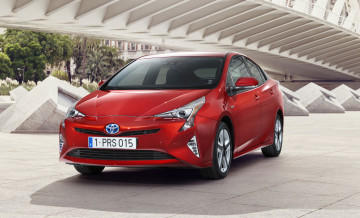 обоя toyota prius 2016, автомобили, toyota, 2016, prius