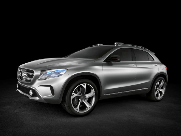 Обои картинки фото mercedes-benz concept gla 2013, автомобили, mercedes-benz, 2013, gla, concept