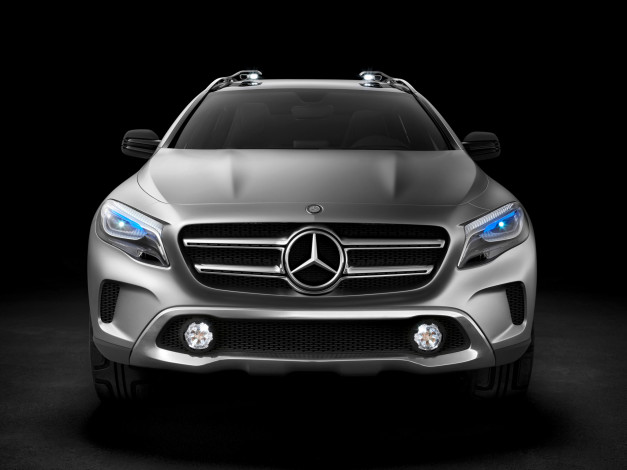 Обои картинки фото mercedes-benz concept gla 2013, автомобили, mercedes-benz, 2013, gla, concept