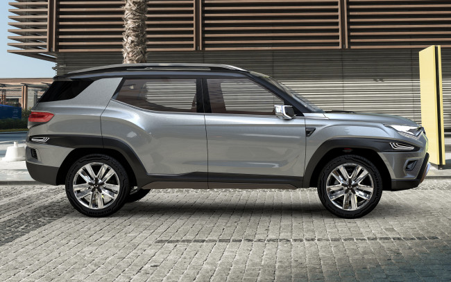 Обои картинки фото ssang yong xavl concept 2017, автомобили, ssang yong, concept, xavl, 2017, ssang, yong