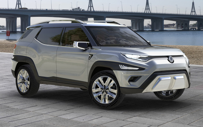 Обои картинки фото ssang yong xavl concept 2017, автомобили, ssang yong, 2017, concept, xavl, ssang, yong