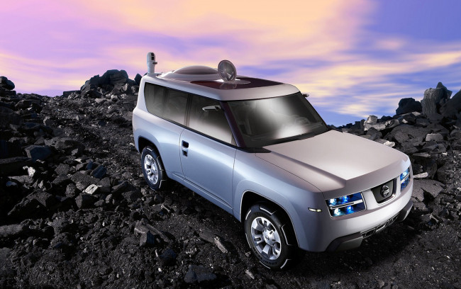 Обои картинки фото nissan terranaut concept 2006, автомобили, nissan, datsun, concept, terranaut, 2006