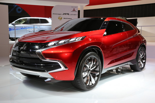 Обои картинки фото mitsubishi concept xr phev ii  concept 2015, автомобили, выставки и уличные фото, mitsubishi, xr, phev-ii, concept, 2015