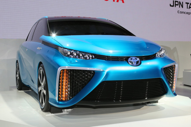 Обои картинки фото toyota fcv fuel cell vehicle hydrogen concept 2015, автомобили, toyota, 2015, concept, hydrogen, fuel, cell, vehicle, fcv