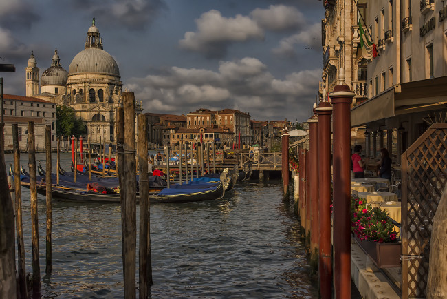 Обои картинки фото grand canale, города, венеция , италия, канал