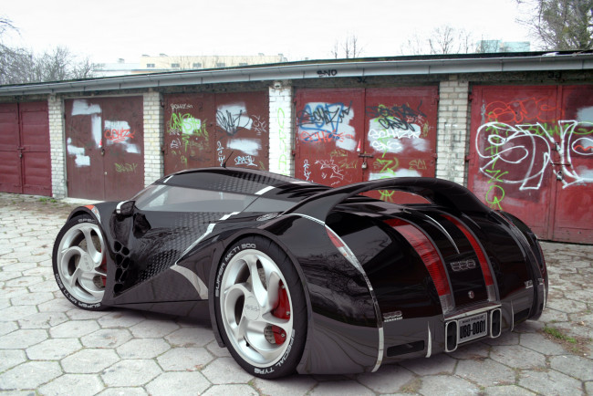 Обои картинки фото ubo concept car 2012, автомобили, 3д, 2012, ubo, concept, car