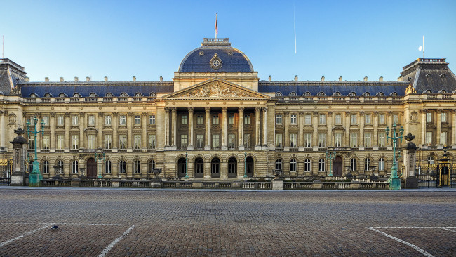 Обои картинки фото royal palace of brussels, города, брюссель , бельгия, royal, palace, of, brussels