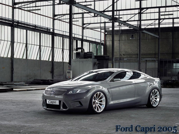 Обои картинки фото ford, capri, автомобили