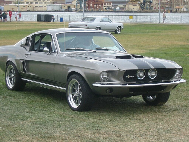 Обои картинки фото ford, mustang, 1969, автомобили