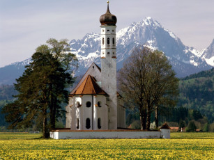 Картинка schwangau bavaria germany города