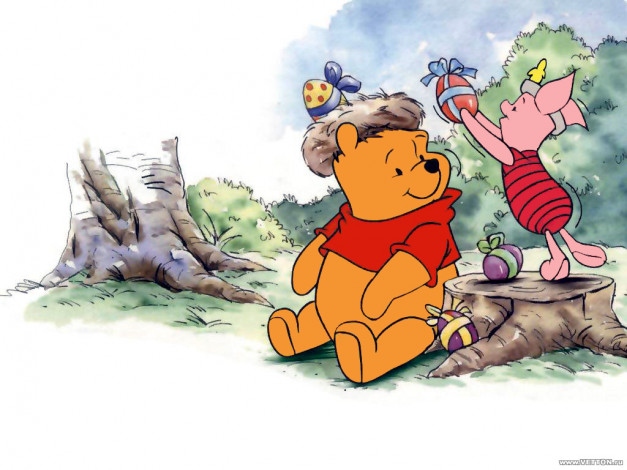 Обои картинки фото мультфильмы, winnie, the, pooh