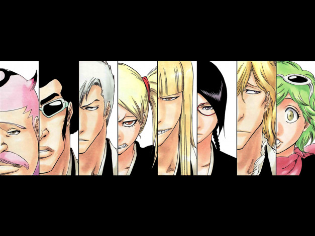 Обои картинки фото аниме, bleach