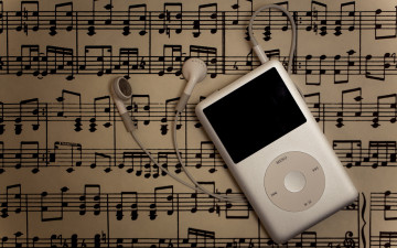 Картинка бренды ipod musical notes music