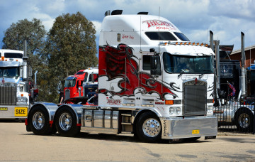 Картинка kenworth автомобили truck company грузовые сша автобусы