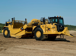 обоя техника, грейдеры, 627k, caterpillar