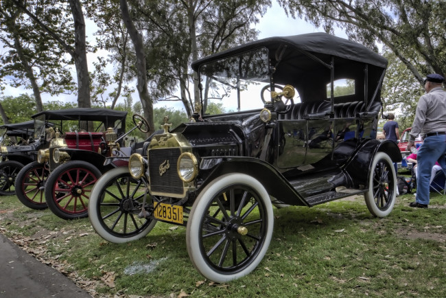 Обои картинки фото 1915 ford model t tourer, автомобили, выставки и уличные фото, выставка, автошоу