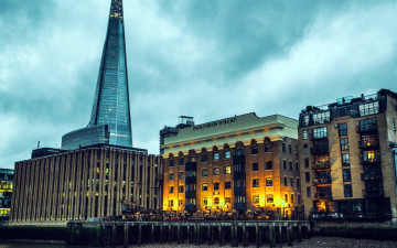 Картинка города лондон+ великобритания верфь
