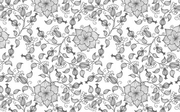 Картинка векторная+графика цветы+ flowers текстура цветы вектор узор
