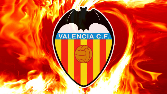 Обои картинки фото спорт, эмблемы клубов, sport, valencia, cf, football, logo