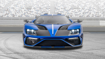 Картинка автомобили -unsort суперкар blue mansory le 2020 вид спереди