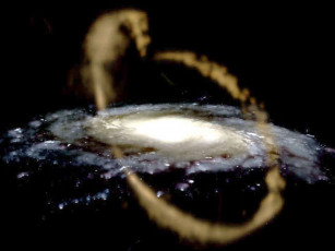 Картинка карликовая галактика стрельце космос галактики туманности