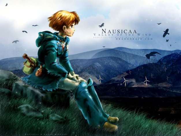 Обои картинки фото аниме, nausicaa, of, the, valley, wind