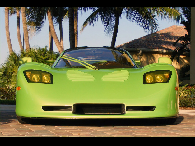 Обои картинки фото lime, green, mosler, mt900s, автомобили