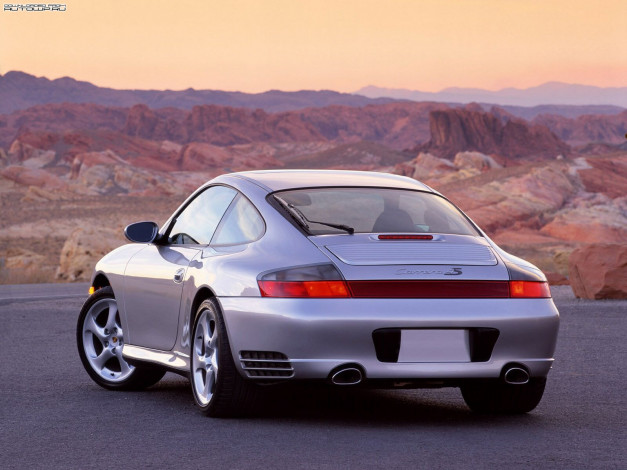 Обои картинки фото porsche, 996, carrera, автомобили