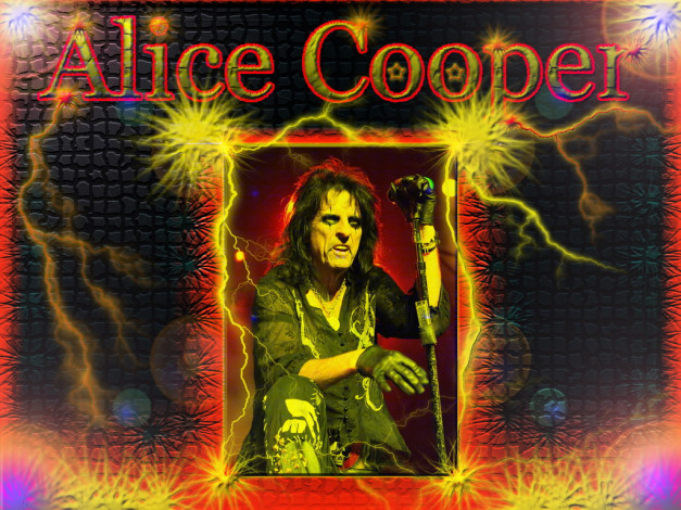 Обои картинки фото alice, cooper, flash, музыка