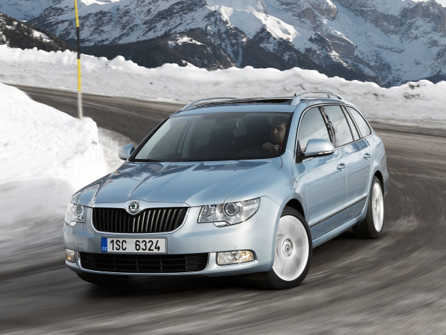 Обои картинки фото автомобили, skoda