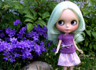 Картинка разное игрушки кукла фиолетовый цветы