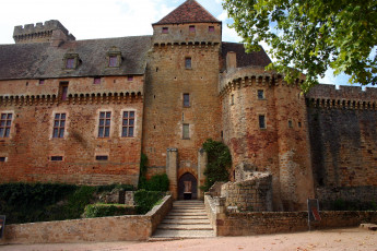обоя castle, castelnau, bretenoux, france, города, дворцы, замки, крепости, старина, башни