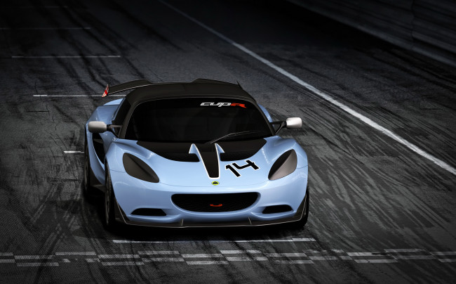 Обои картинки фото 2014 lotus elise s cup r, автомобили, lotus, cup, r, elise, s, гонки, спорт