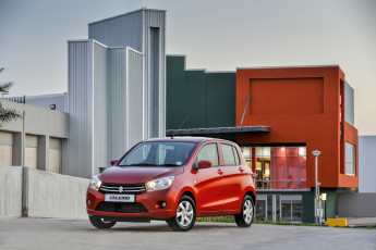 Картинка автомобили suzuki красный 2015г za-spec celerio