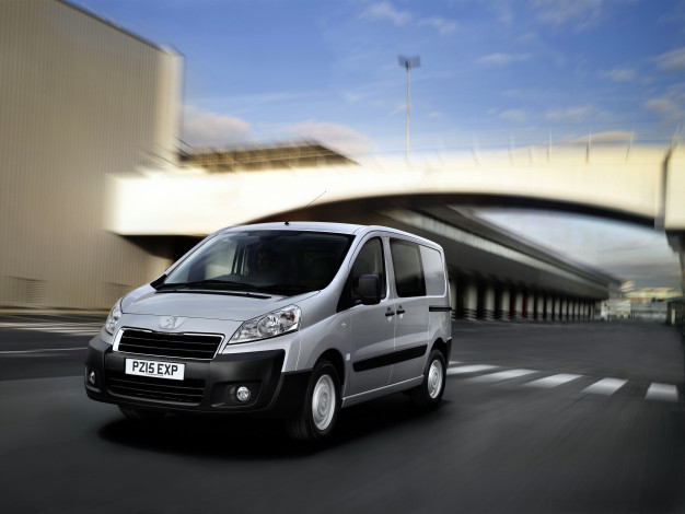 Обои картинки фото автомобили, peugeot, uk-spec, van, expert