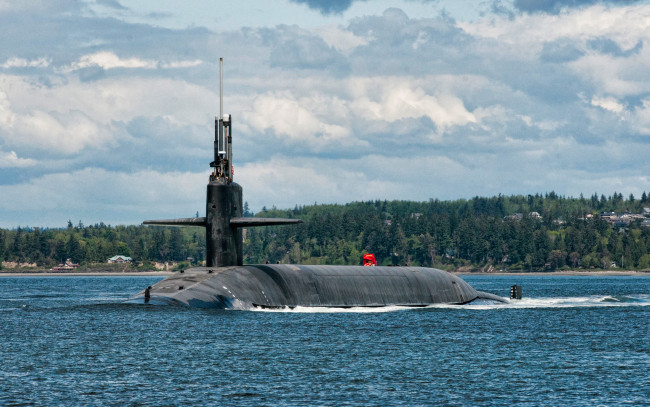 Обои картинки фото uss alabama, корабли, подводные лодки, ssbn, 731, подводная, лодка, американская, uss, alabama, класса, огайо, вмс, сша, подводные, лодки, армия