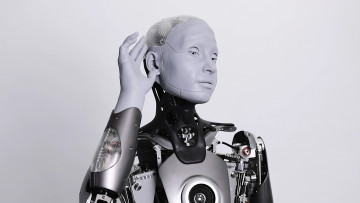 обоя компьютеры, -unknown , разное, технологии, ameca, humanoid, ces, 2022, робот, искусственный, интеллект