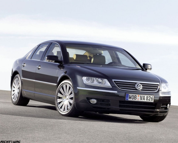 Обои картинки фото volkswagen, phaeton, 2006, автомобили