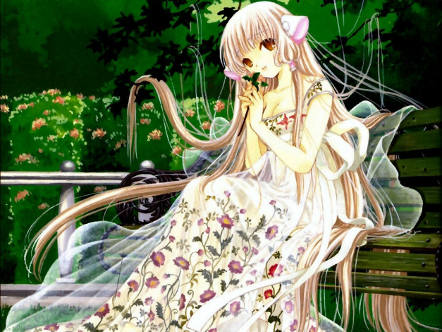 Обои картинки фото аниме, chobits