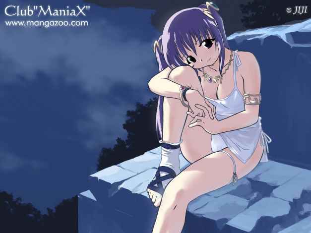 Обои картинки фото аниме, club, `maniax`