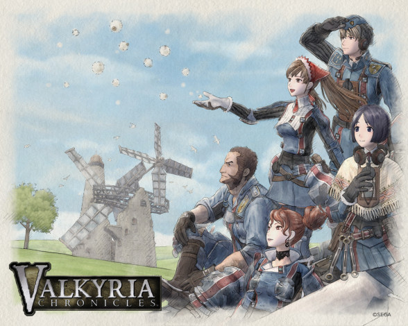 Обои картинки фото видео, игры, valkyria, chronicles