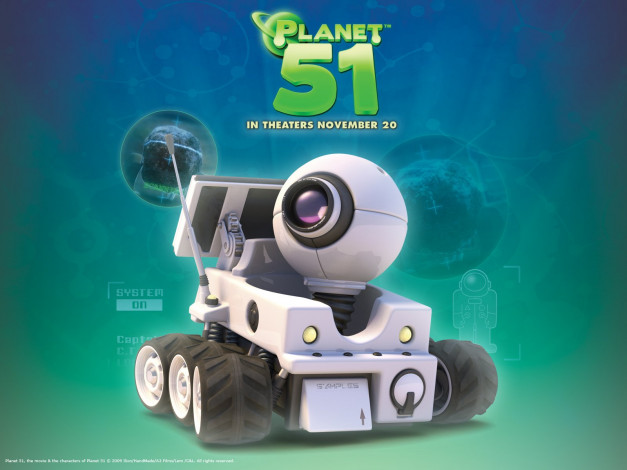 Обои картинки фото мультфильмы, planet, 51