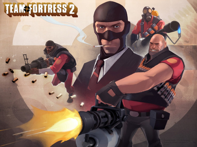 Обои картинки фото team, fortress, видео, игры