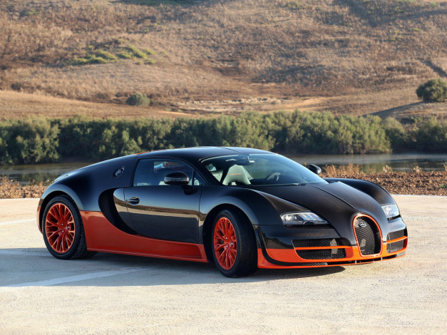 Обои картинки фото bugatti, автомобили, veyron