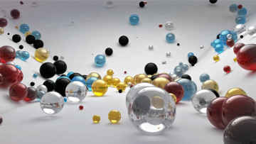 Картинка 3д+графика шары+ balls фон шары