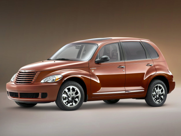 Обои картинки фото chrysler street pt cruiser sunset boulevard 2008, автомобили, chrysler, cruiser, pt, street, 2008, boulevard, sunset