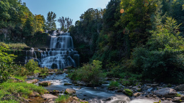 Картинка chittenango+falls ny природа водопады chittenango falls