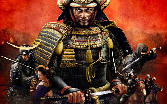 Обои картинки фото total, war, shogun, artwork, видео, игры, ii