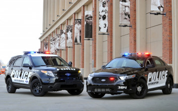 Картинка автомобили полиция police interceptor ford